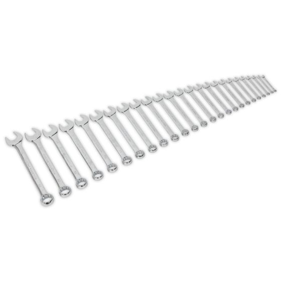 Combination Spanner Set 25pc Metric Sealey Part No. S0564