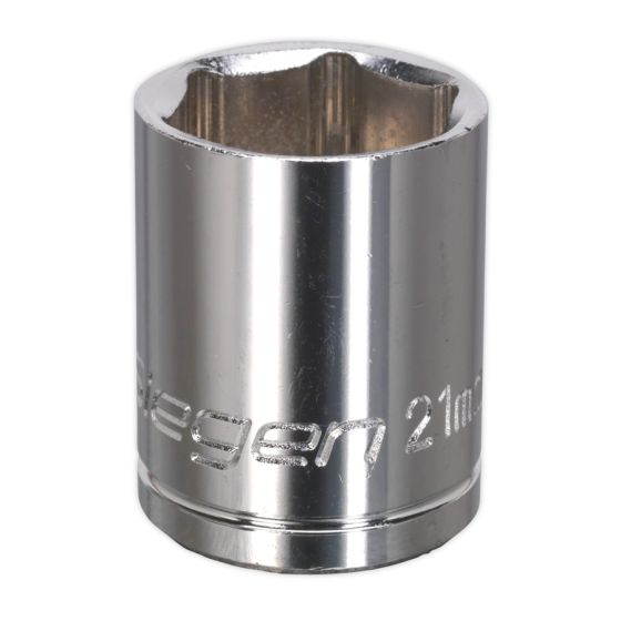 WallDrive Socket 21mm 1/2"Sq Drive Sealey Part No. S0658