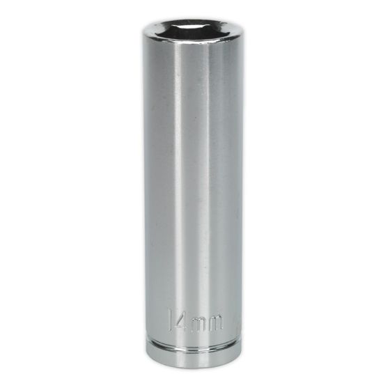 WallDrive Socket 14mm Deep 1/2"Sq Drive Sealey Part No. S0670