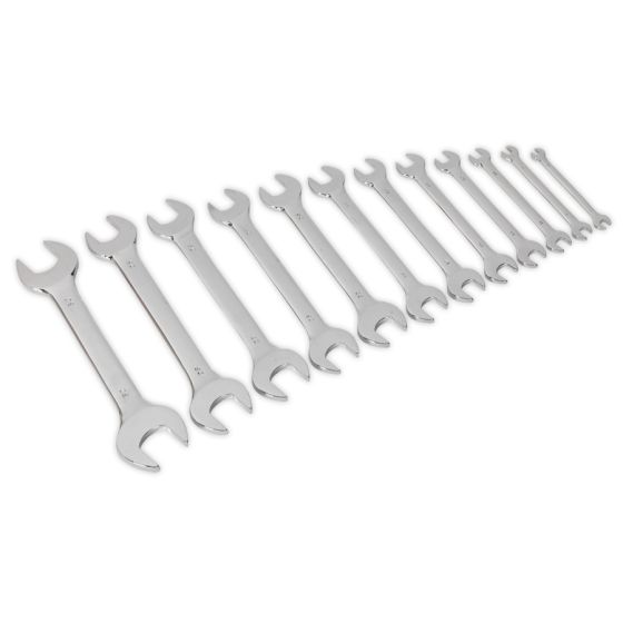 Double Open End Spanner Set 12pc Metric Sealey Part No. S0849