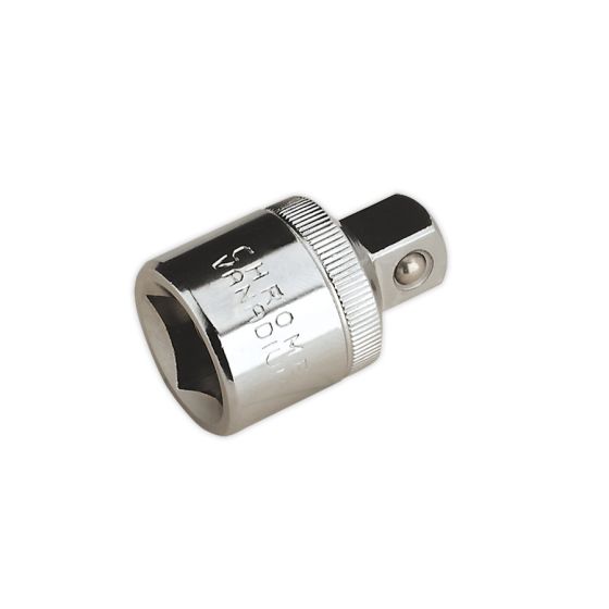 Adaptor 1/2"Sq Drive Female to 3/8"Sq Drive Male Sealey Part No. S12F-38M