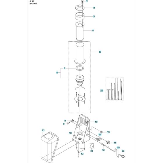 Motor Assembly for S13