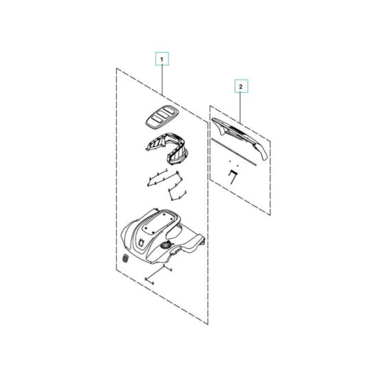 Cover Assembly for Husqvarna