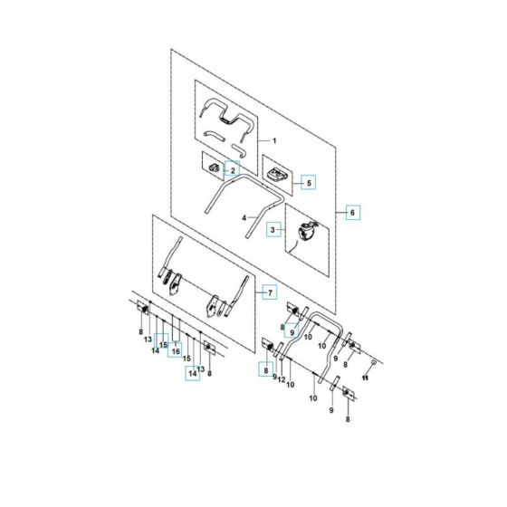 Handle, Controls Assembly
