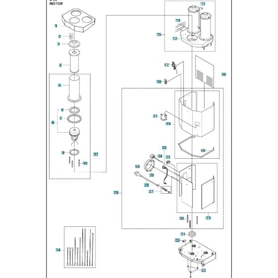 Motor Assembly for S36