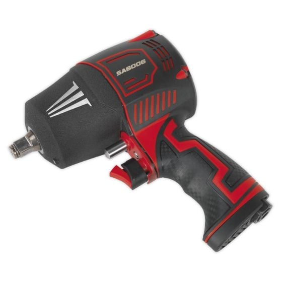 Composite Air Impact Wrench 1/2"Sq Drive Twin Hammer Sealey Part No. SA6006