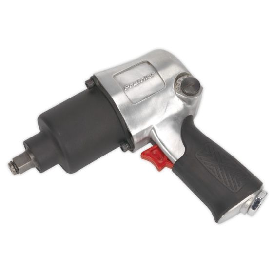 Air Impact Wrench 1/2"Sq Drive Twin Hammer Sealey Part No. SA602