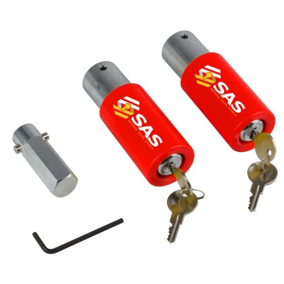 Heavy Duty Leg Locks, Set of 2 in case -Keyed Alike