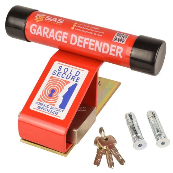Garage Defender w Padlock -Bolt In