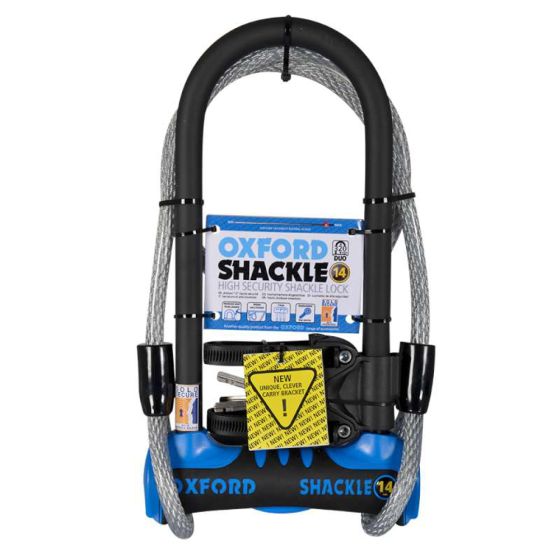 LK342 Shackle Lock 14 with 1200x12mm Cable