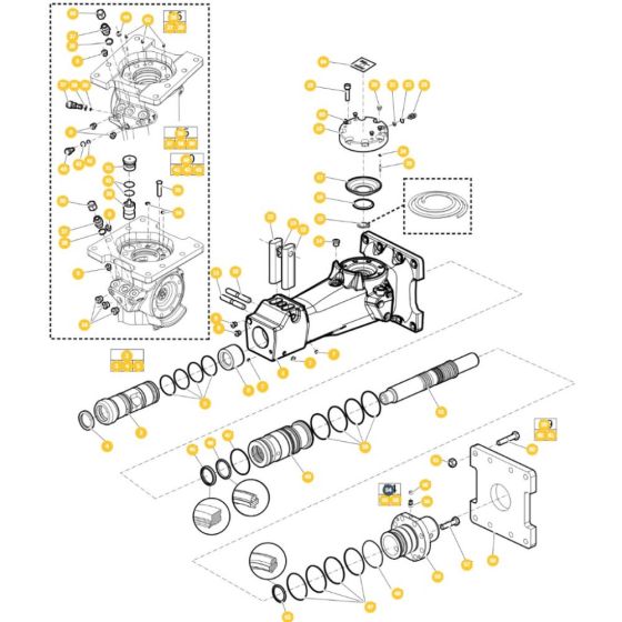 Epiroc SB 152 Breaker Parts