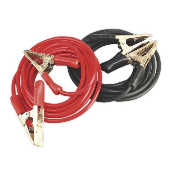 Booster Cables Extra Heavy-Duty Clamps 50mm(sq) x 6.5mtr Copper 900Amp Sealey Part No. SBC50/6.5/EHD