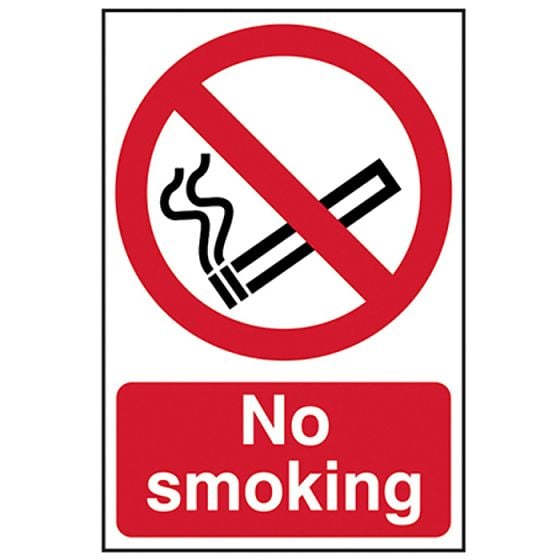 No Smoking - PVC 200 x 300mm by Scan - 550