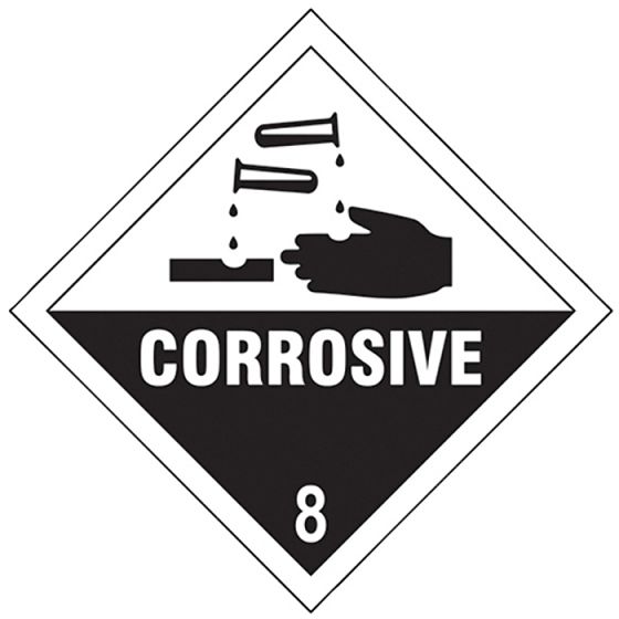 Corrosive 8 SAV - 100 x 100mm by Scan - 13751