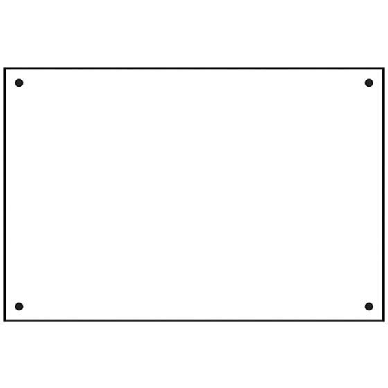 Rigid Backing Board - FMX 600 x 400mm by Scan - 4500