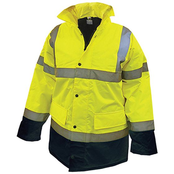 Hi-Vis Motorway Jackets Yellow