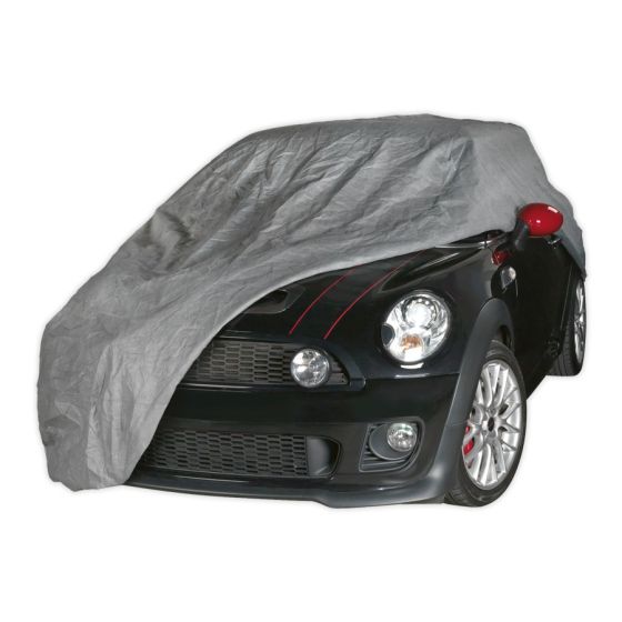 All Seasons Car Cover 3-Layer - Small Sealey Part No. SCCS