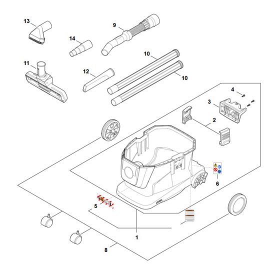 Tools Assembly for Stihl SEA100
