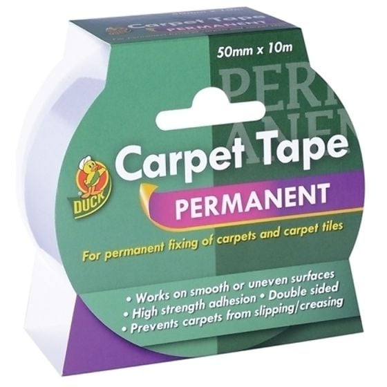 Duck TapePermanent Carpet Tape 50mm x 10m by Shurtape - 260507