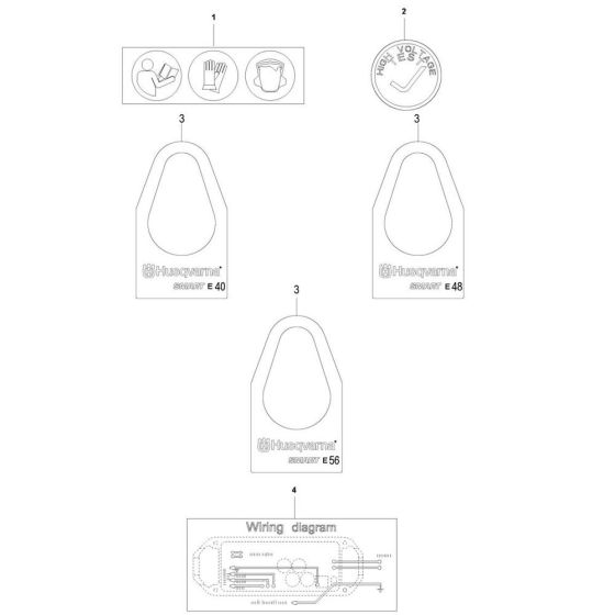 Husqvarna SMART-E Decals