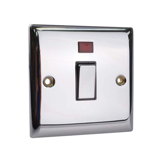 DP Neon Switch 20A Chrome