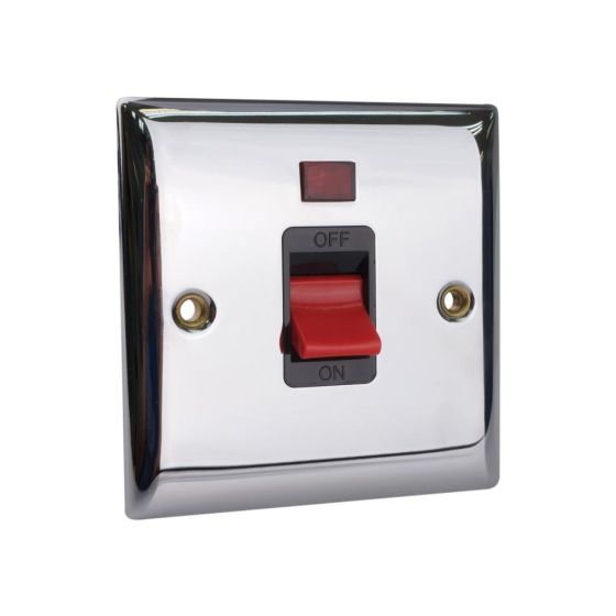 DP Neon Switch 45A Chrome