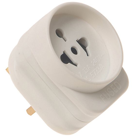 European Tourist To UK Travel Adaptor by SMJ - TADTTC