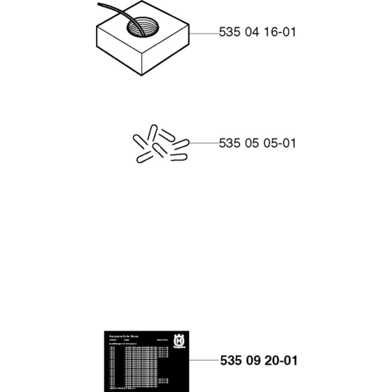 Installation Accessories Assembly for Husqvarna Solarmower (1995-2002)