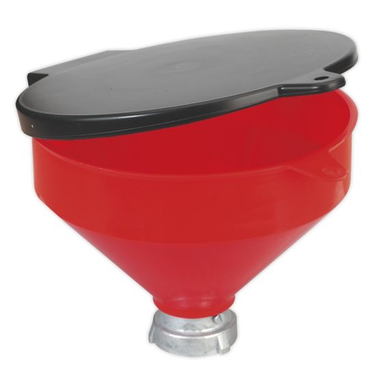 Solvent Safety Funnel with Flip Top Sealey Part No. SOLV/SF