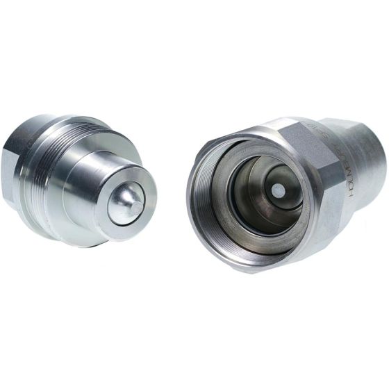 AISI 316 Rotary Coupling Inline 300 Bar MWP 45 l/min max flow, Series: SRIL, Thread Size (1): 3/8”, Gender: Male