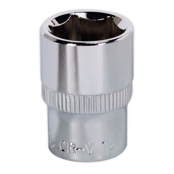 WallDrive Socket 14mm 3/8"Sq Drive Fully Polished Sealey Part No. SP3814