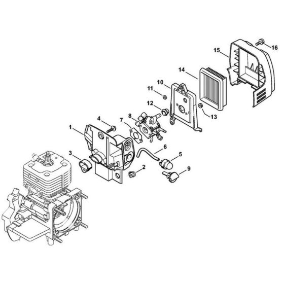 Air Filter for Stihl SP 481