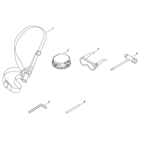 ECHO SRM-222ES/L Accessories