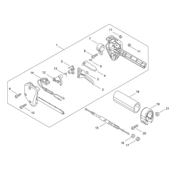 Throttle for ECHO SRM-236/L