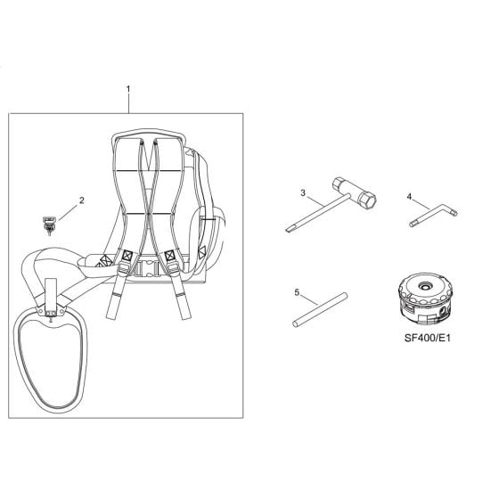 Accessories for ECHO SRM-237TES/U-13 Brushcutter