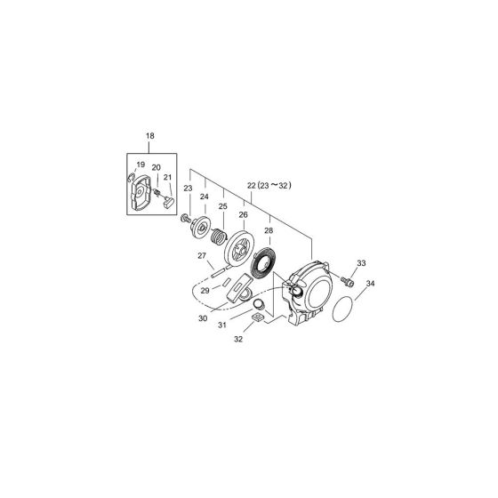 Recoil Starter for ECHO