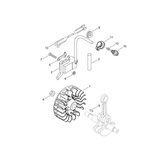 Magneto for ECHO Brushcutter