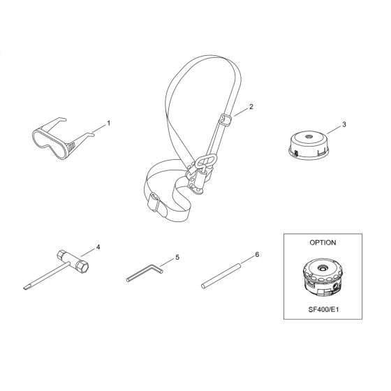 ECHO SRM-300TES/L Accessories