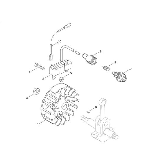 Magneto for ECHO Brushcutter