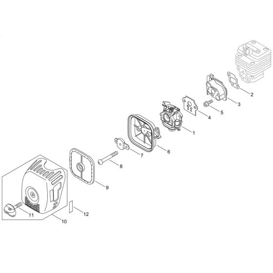 Air Cleaner & Carburettor