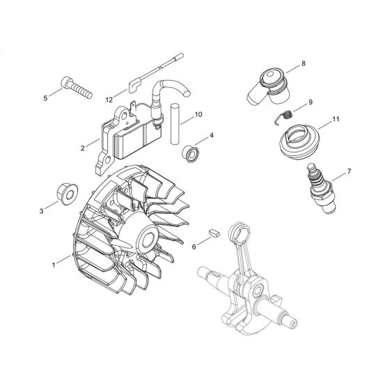 Magneto for ECHO Brushcutter