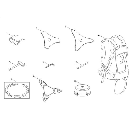 ECHO SRM-350ES/U Accessories