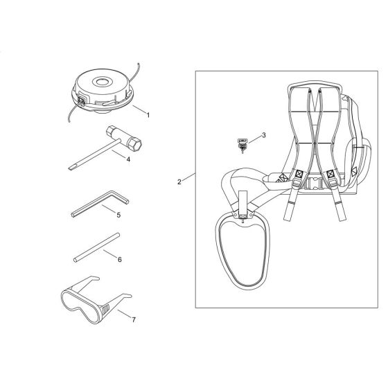 ECHO SRM-420ES-LW Accessories