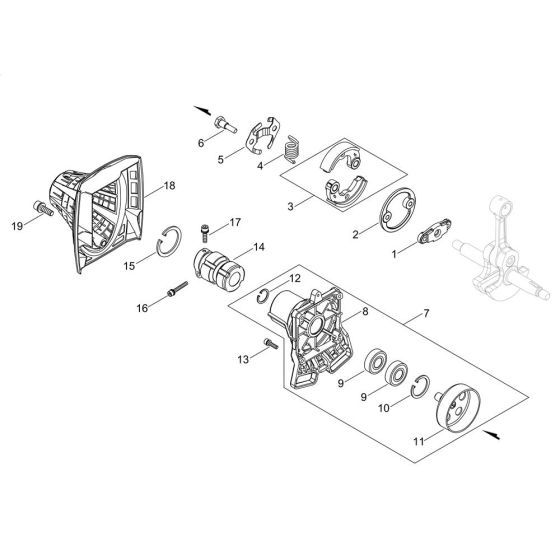 Clutch for ECHO SRM-420ES-LW