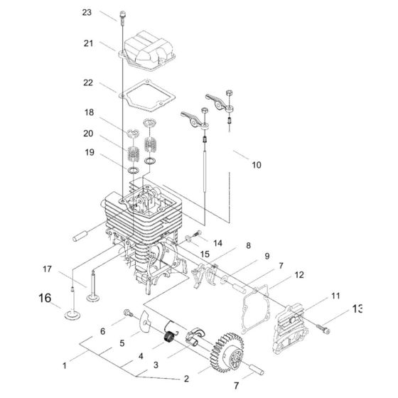 Valve for ECHO SRMF-250