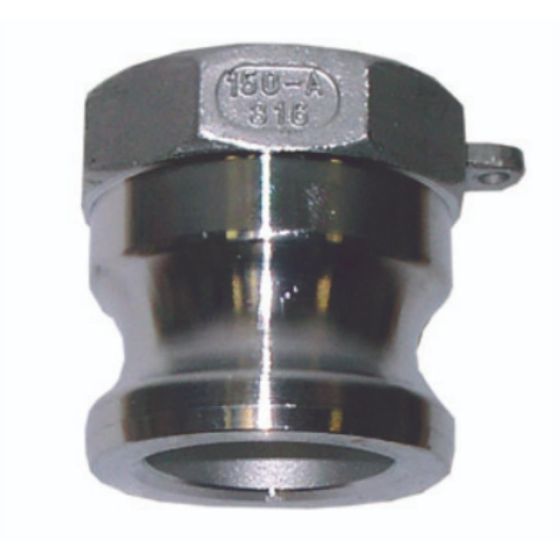 2.1/2" Type A Camlock X BSPP Female Stainless Steel