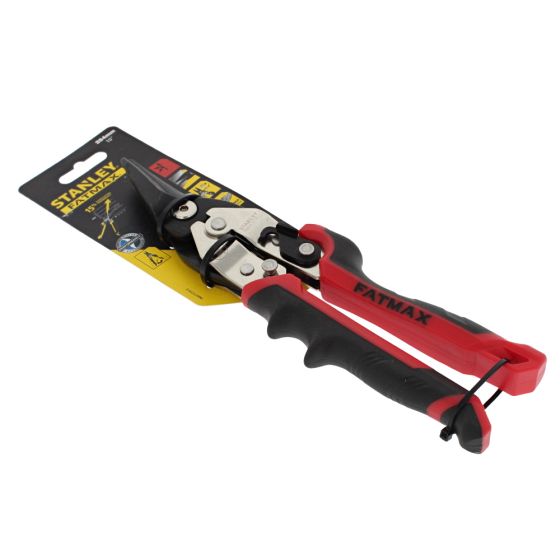 FatMax Red Ergo Aviation Snips Left Cut 250mm (10in)