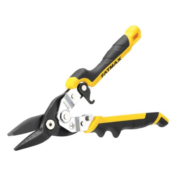 FatMax Yellow Ergo Aviation Snips Straight Cut 250mm (10in)