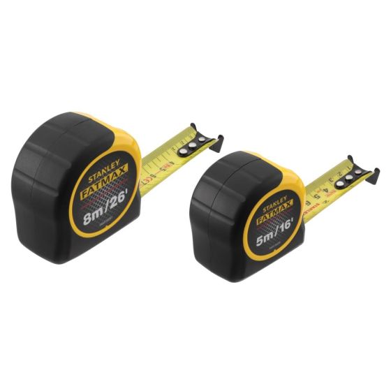 FatMax Classic Tape Twin Pack 5m & 8m (Width 32mm)