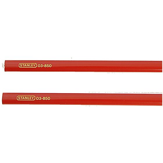 Carpenters Pencils for Wood Pack of 2 by Stanley - 0-93-931